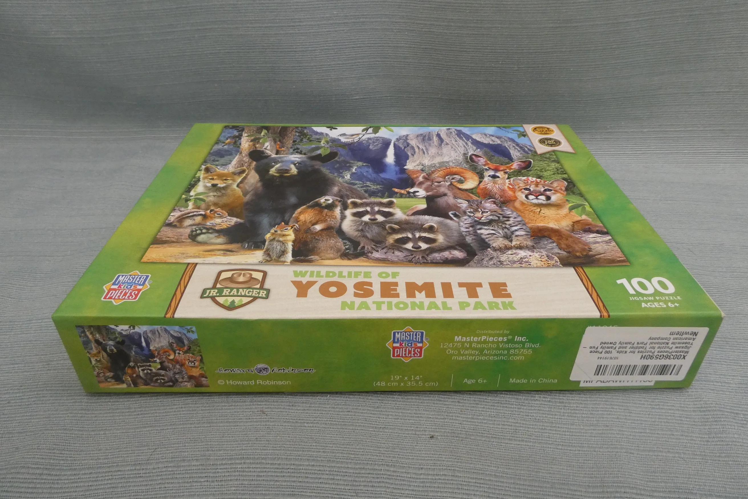 100 Piece Puzzle "Wildlife of Yosemite National Park" - Brand New!