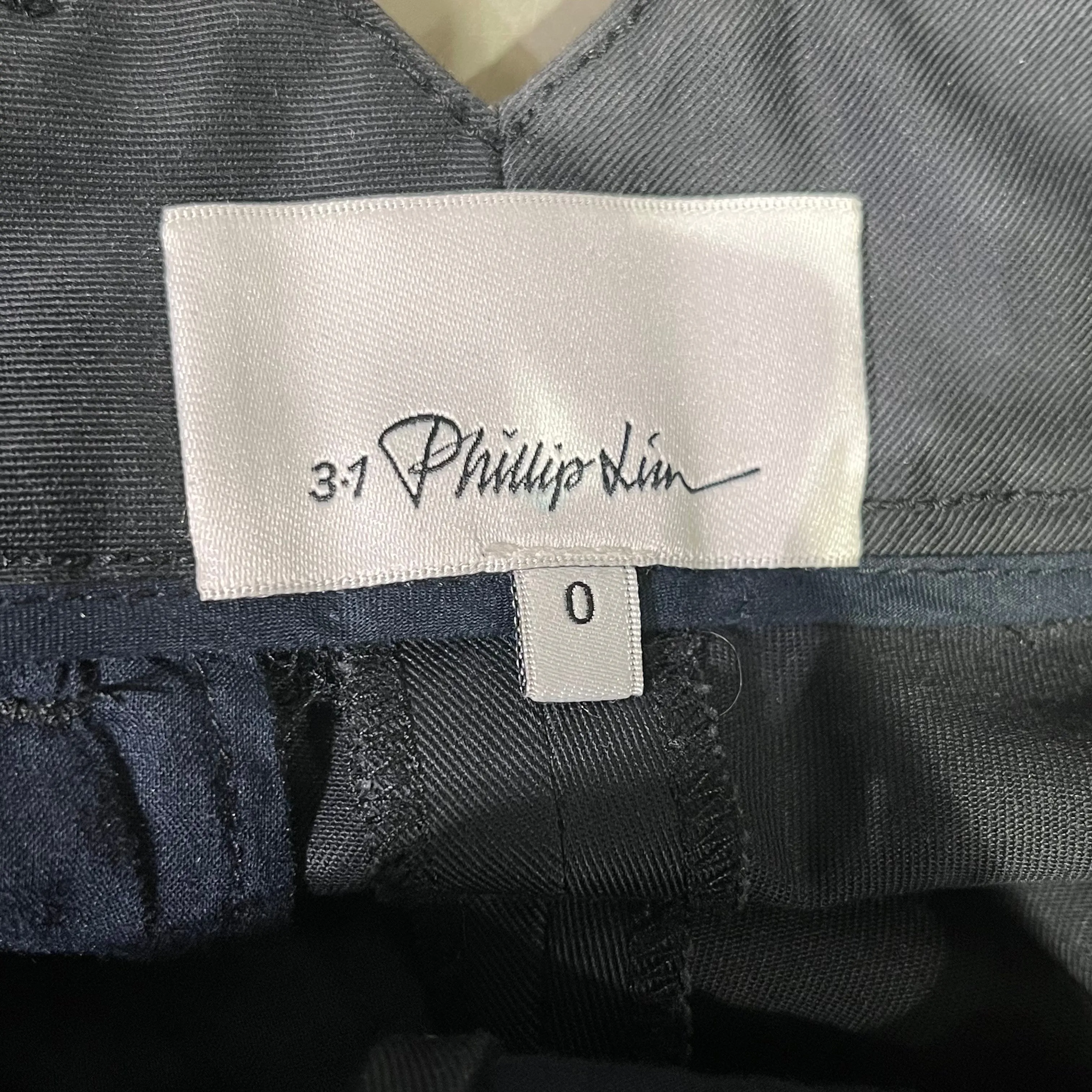 3.1 phillip lim///Bottoms/0/Plain/Others/BLK//W [Designers] Essentials/