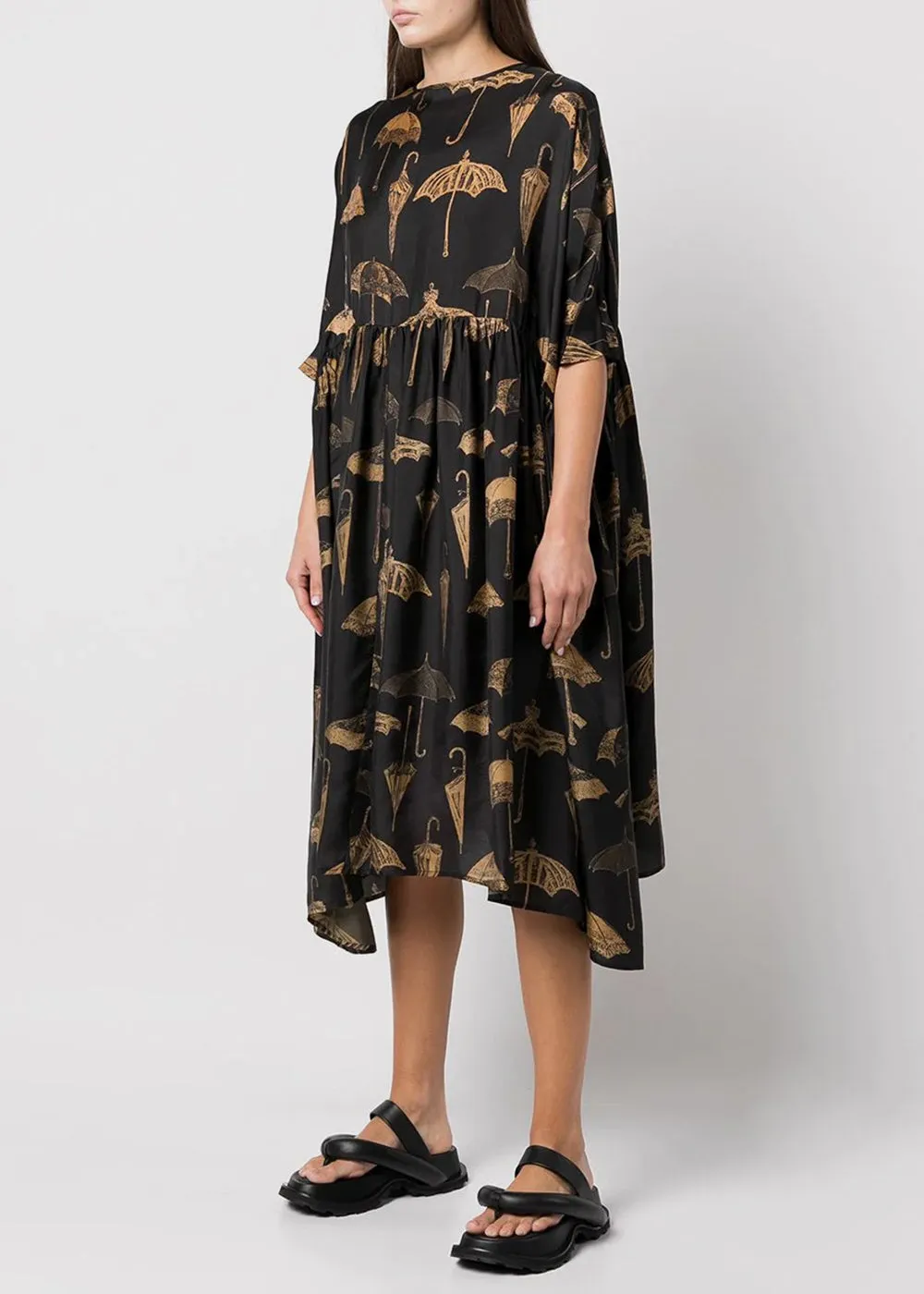 Black & Tan Agnus Dress