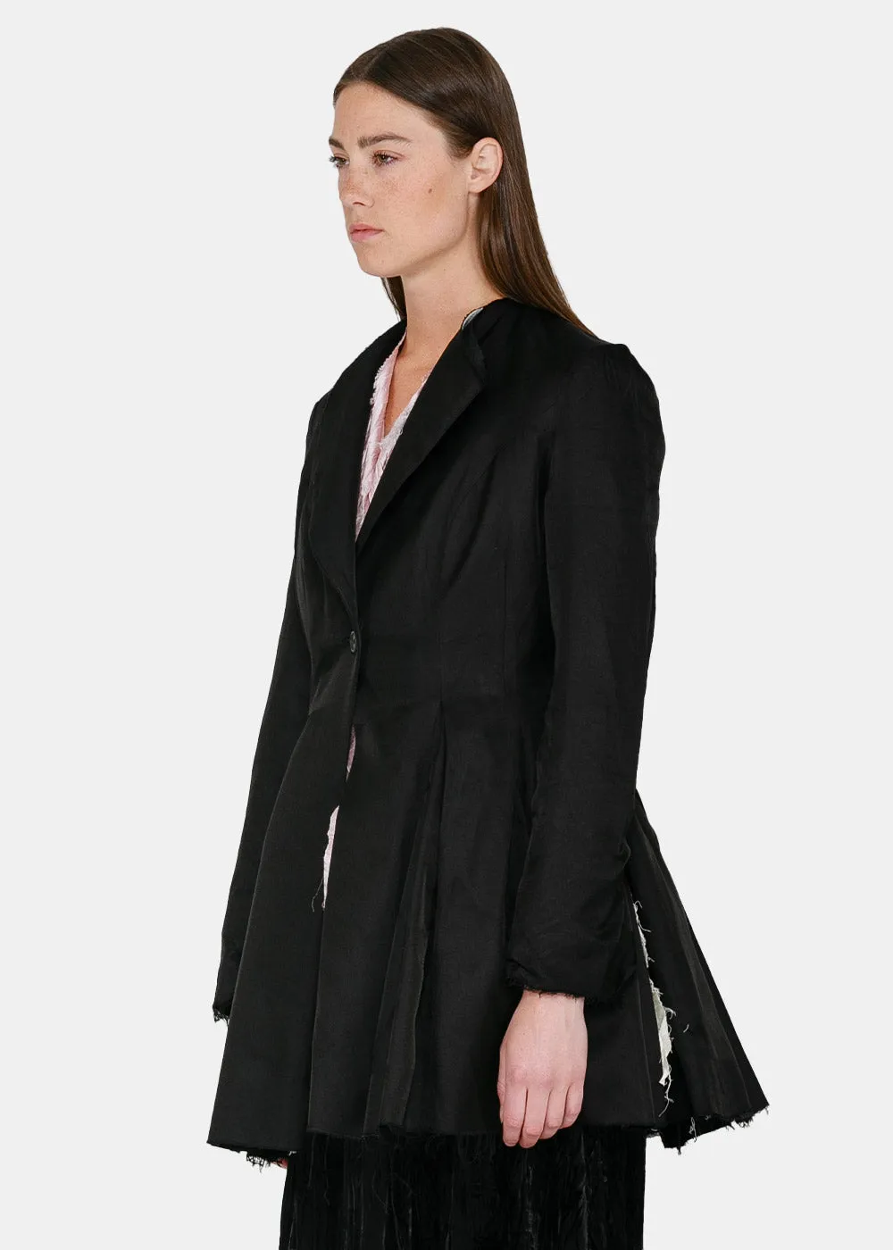 Black Caviar Mid Frock Coat