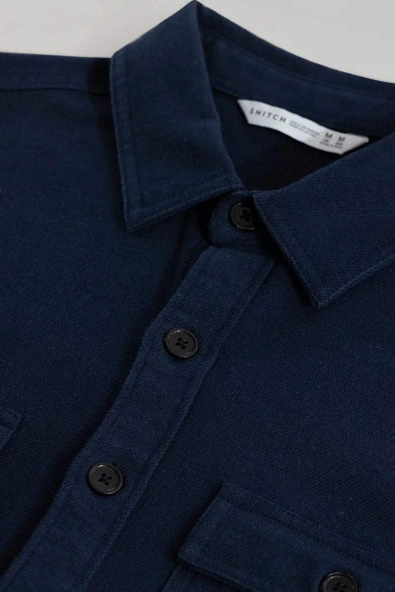 Clyster Navy Overshirt