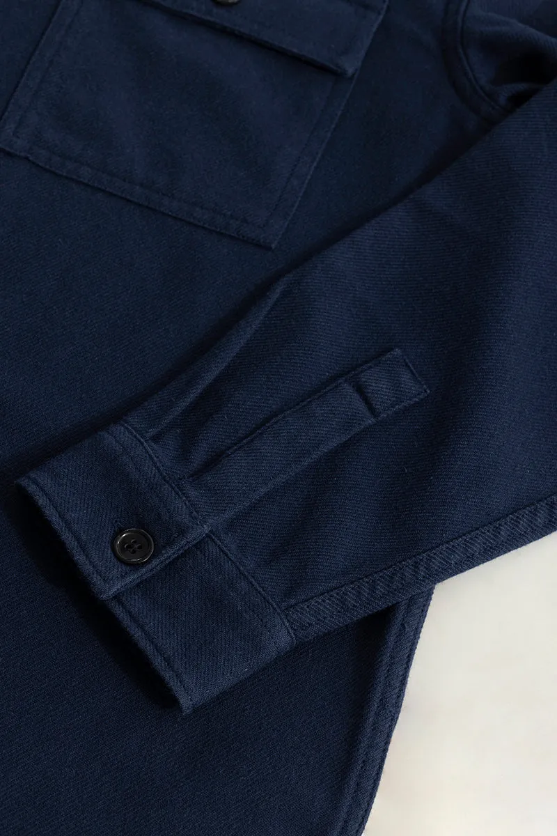 Clyster Navy Overshirt