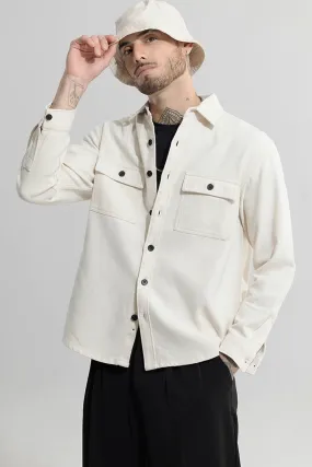 Clyster Off-White Overshirt