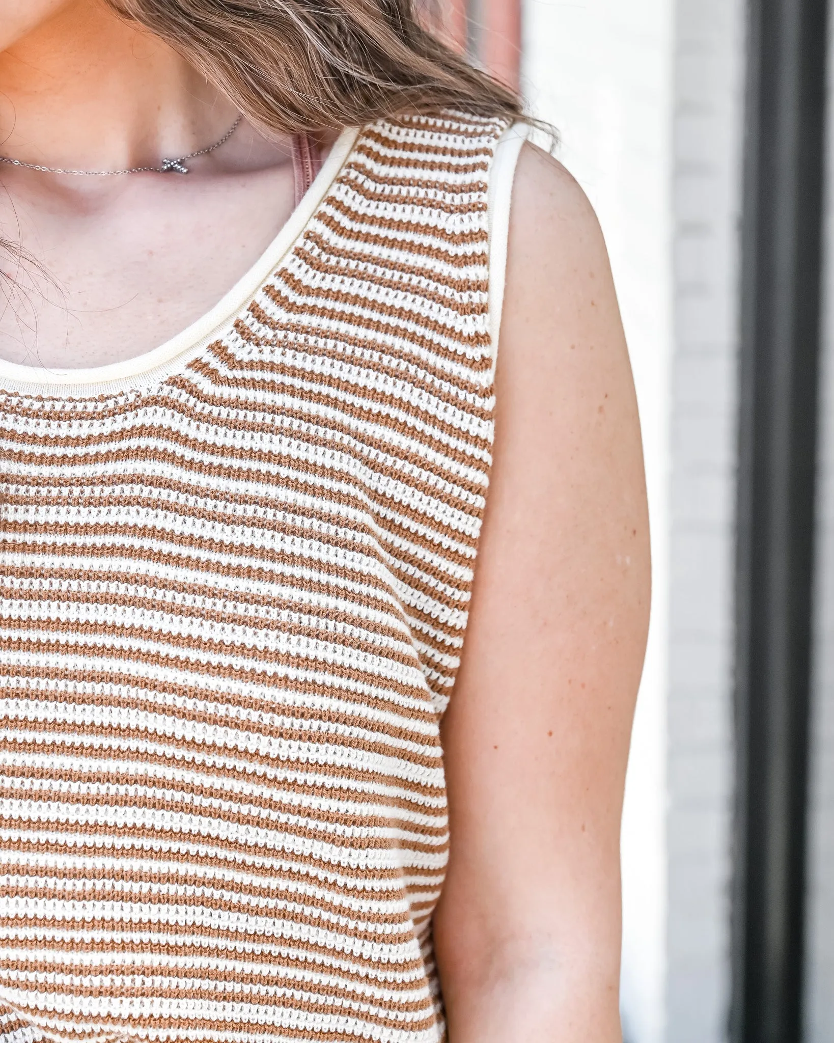 Coastal Stroll Knitted Tank