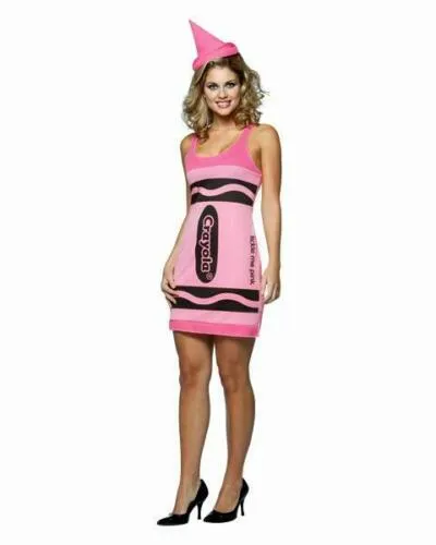 Crayola Crayon Tank Dress Junior/Teen Costume