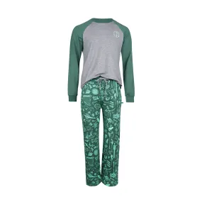 Critical Role Ultra Soft Forest Green Pajama Lounge Set