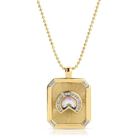 Daybreak Medallion Necklace - Twilight