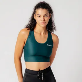 Drift™ Crop Singlet w/ Built in Bra - Pine