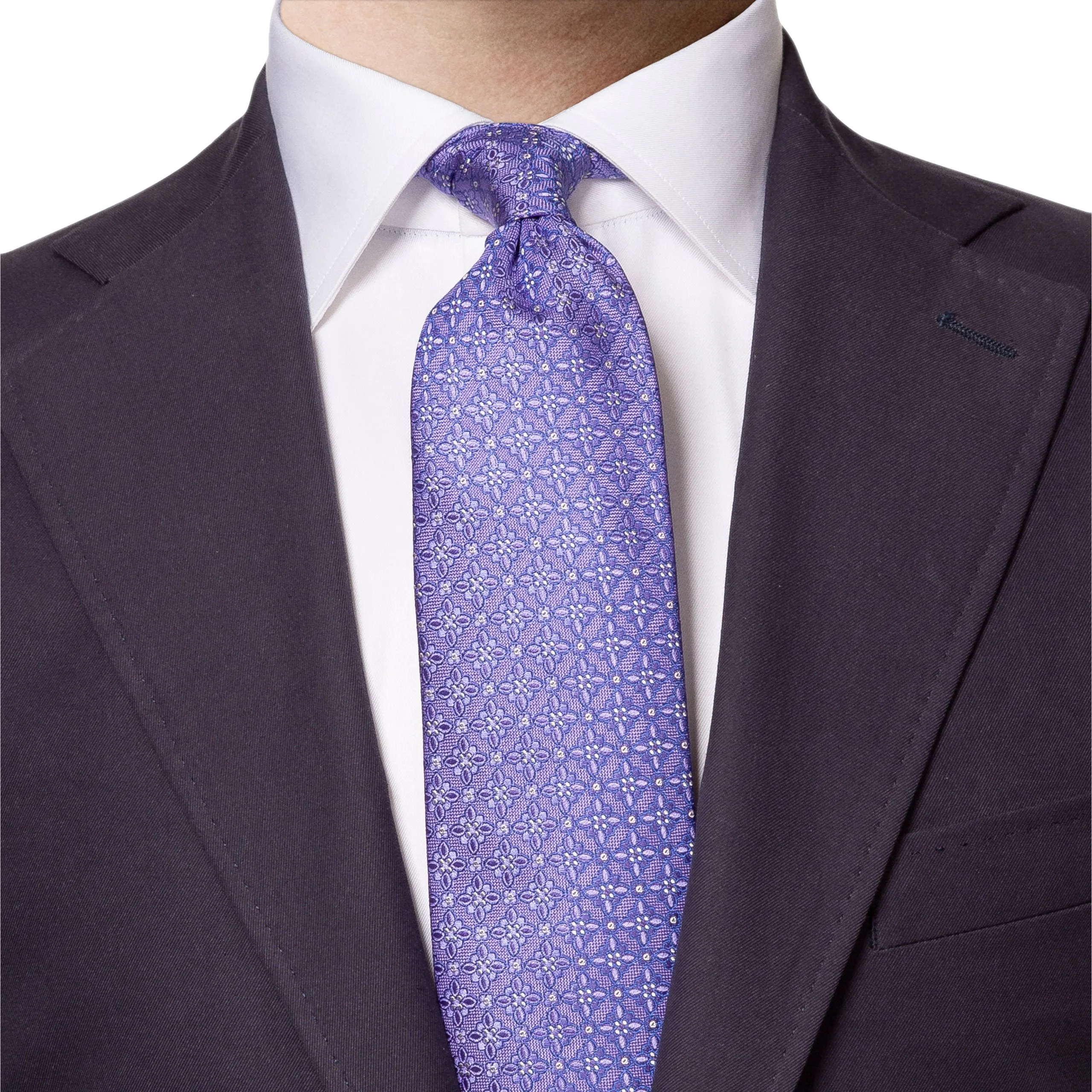 Floral Silk Tie