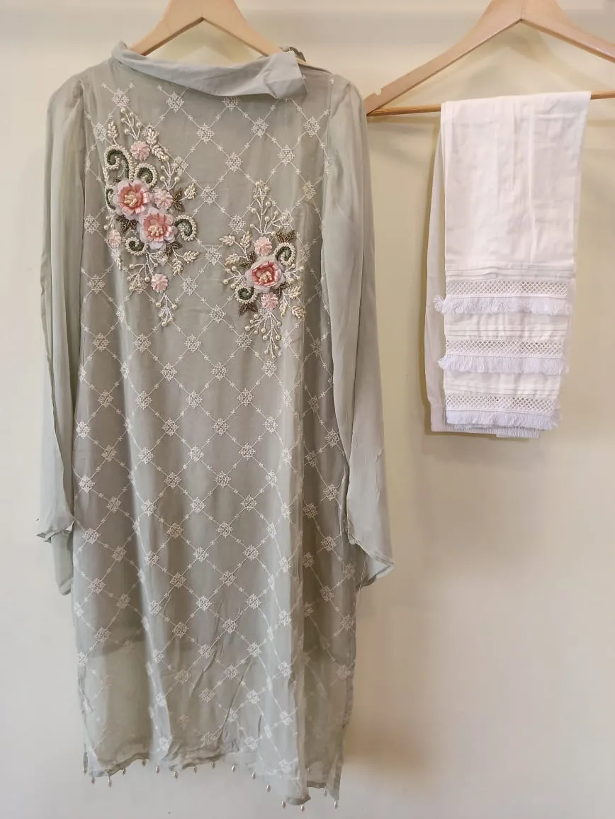 Handwork Georgette Tunic