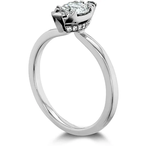 Hearts On Fire Desire Simply Regal Diamond Engagement Ring