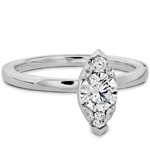 Hearts On Fire Desire Simply Regal Diamond Engagement Ring