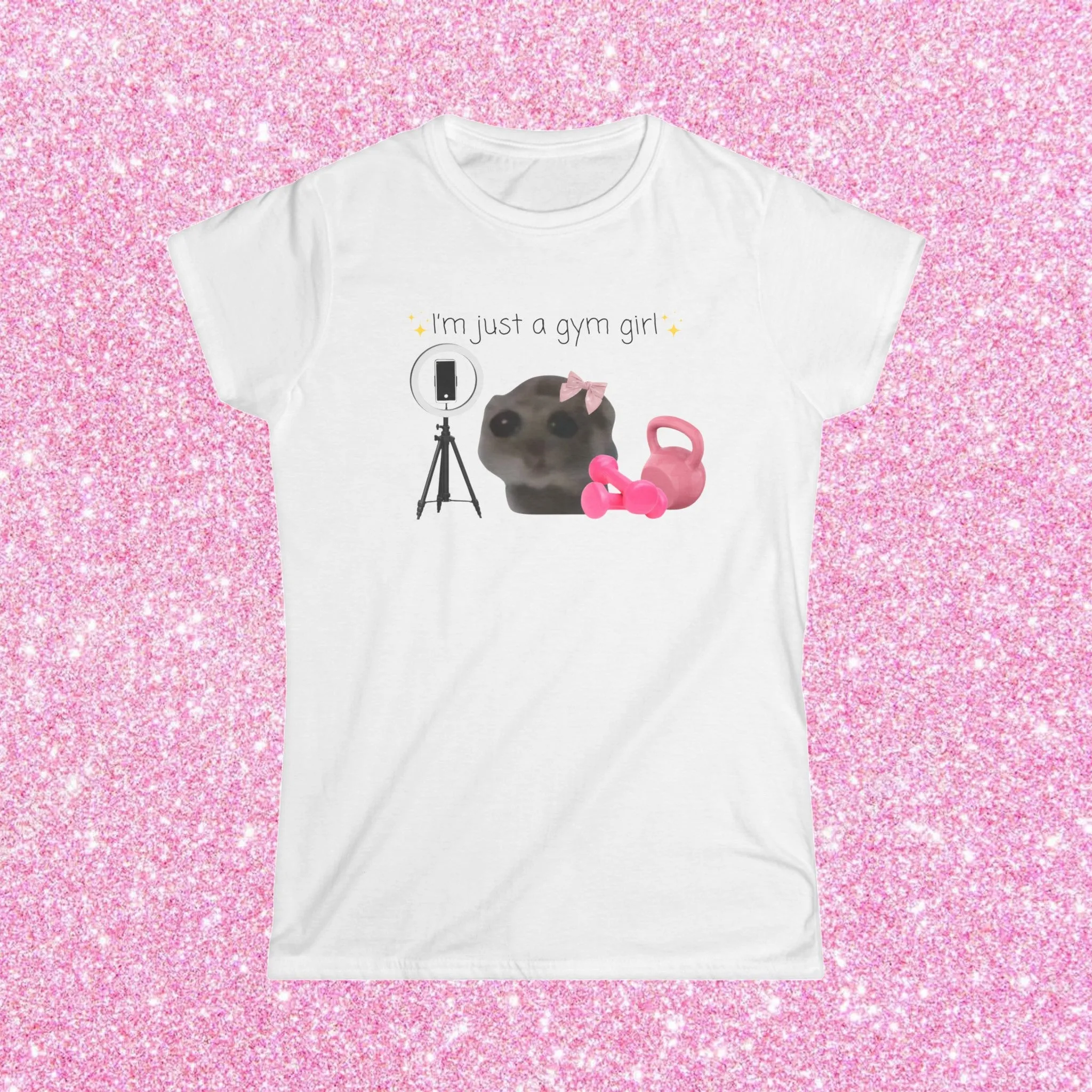 I'M JUST A GYM GIRL- BABY TEE