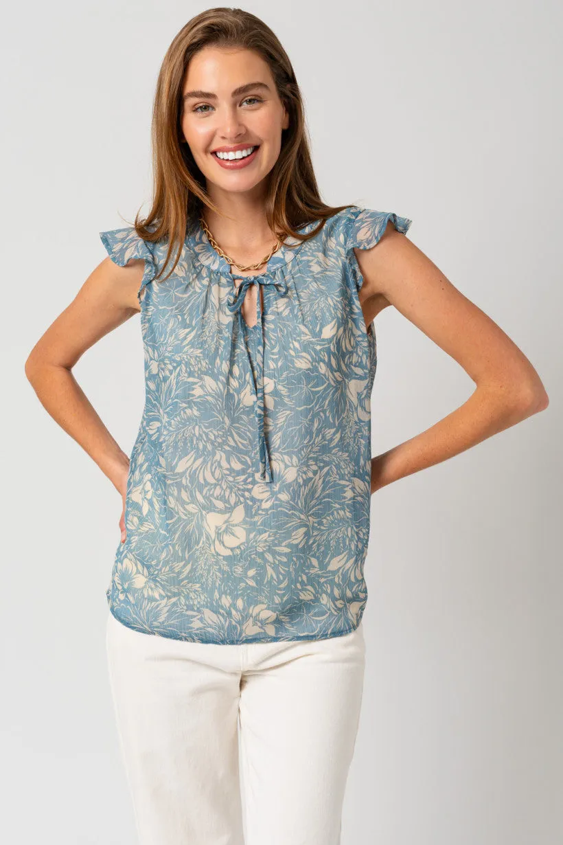 Indi Blu Floral Blouse