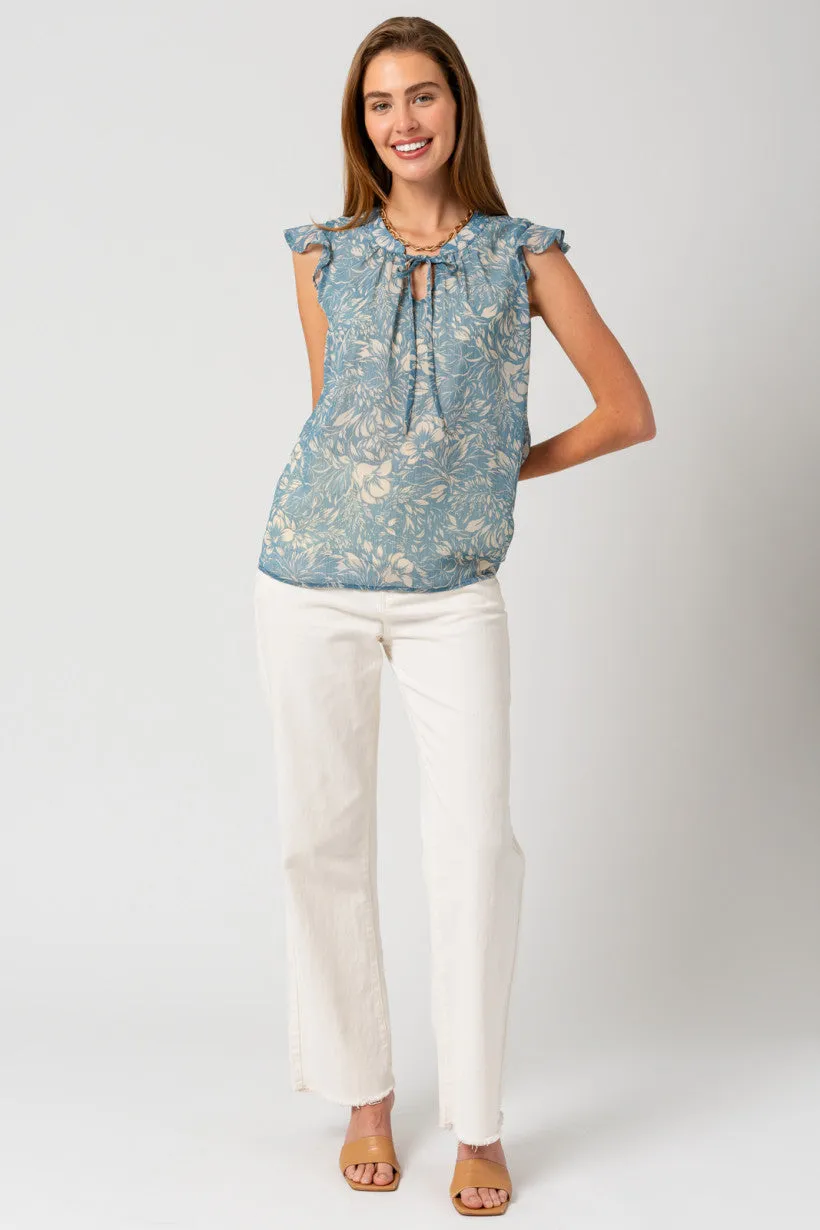 Indi Blu Floral Blouse