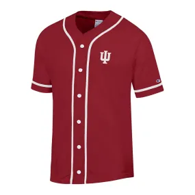 Indiana Hoosiers Superfan Baseball Crimson T-Shirt