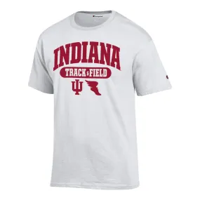 Indiana Hoosiers Track & Field White T-Shirt