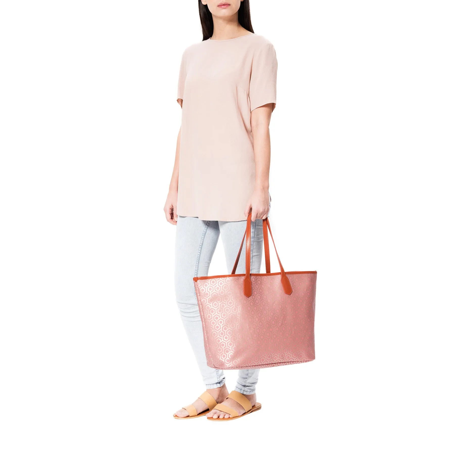 Jet Set Tote - Rose