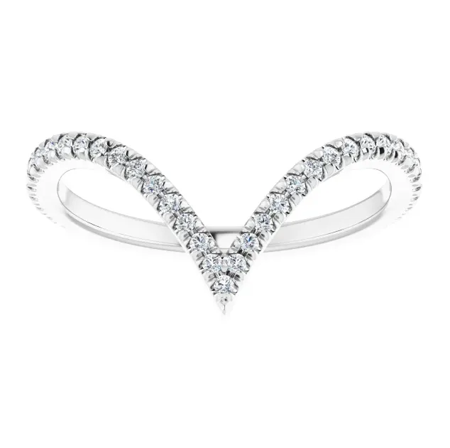 Kenla Round Diamonds 3/4 Eternity Contour Wedding & Anniversary Band