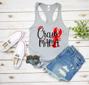 Ladies crawfish boil tank top, Craw Mama tank, Let's Get Cray, Womens crawfish tank, Crawdaddy tank, Boil babe, Mudbug tank