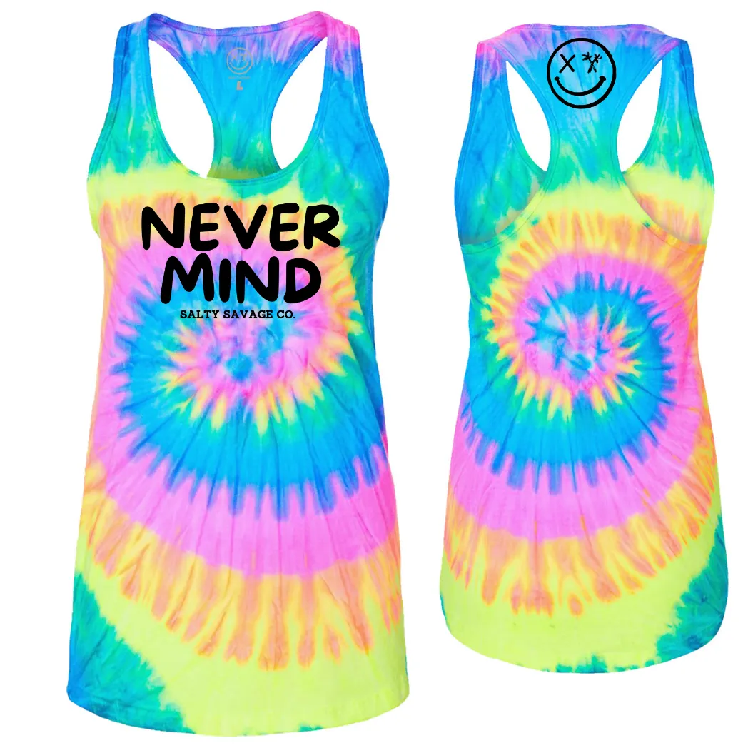 Ladies “NEVERMIND” Racerback Tank