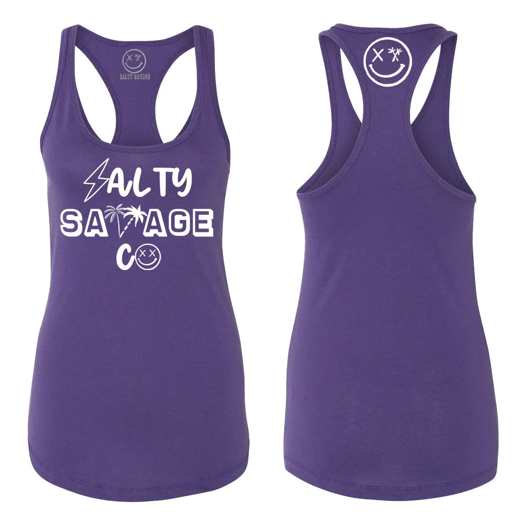 Ladies "90's Logo" Racerback Tank