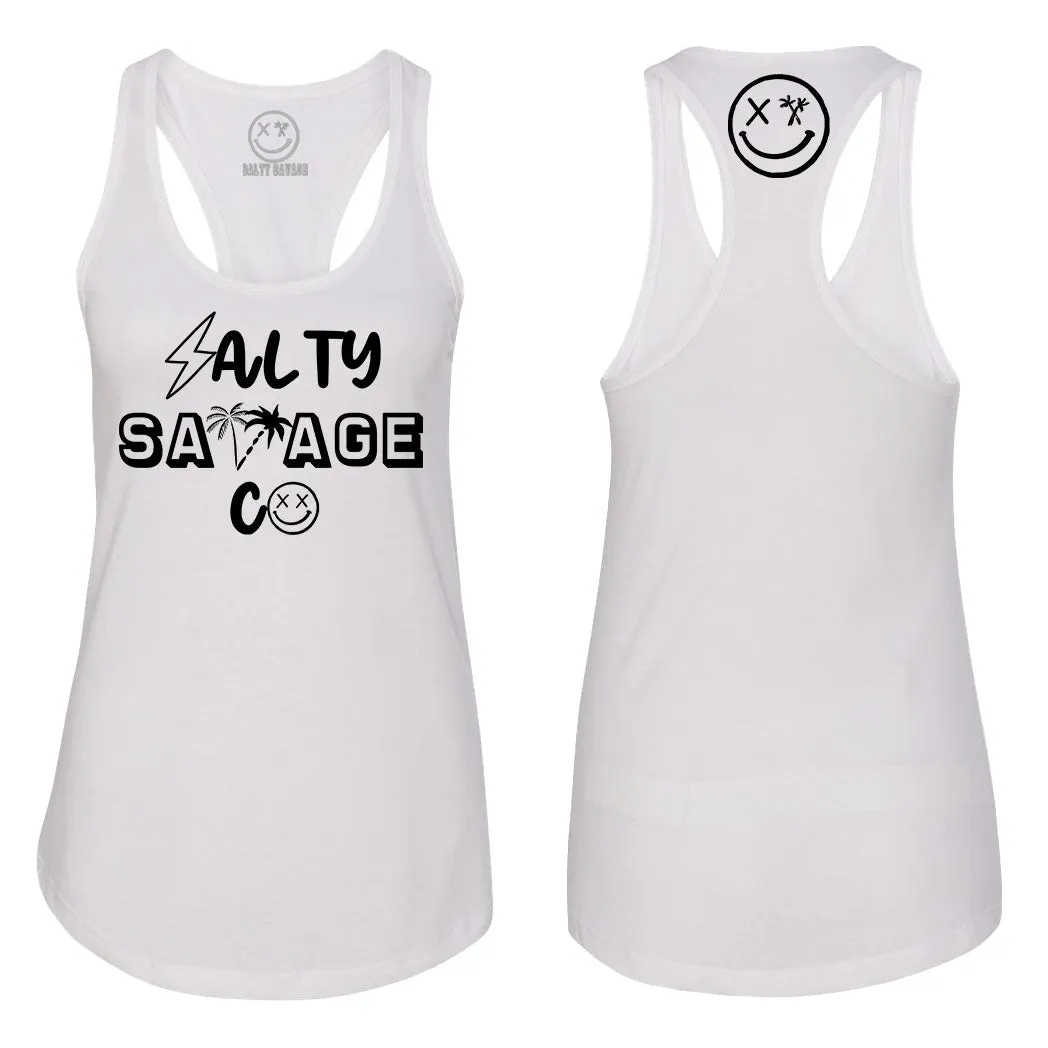 Ladies "90's Logo" Racerback Tank