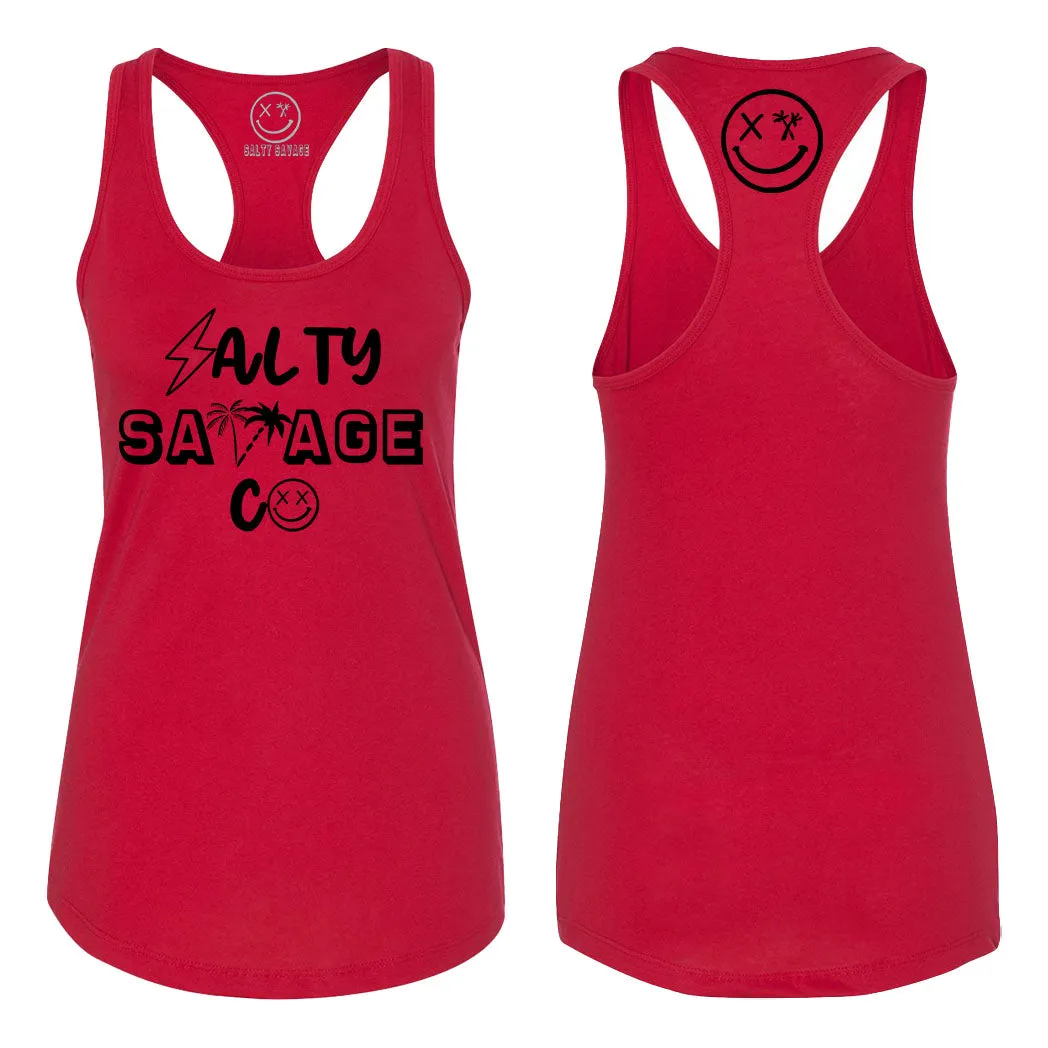 Ladies "90's Logo" Racerback Tank