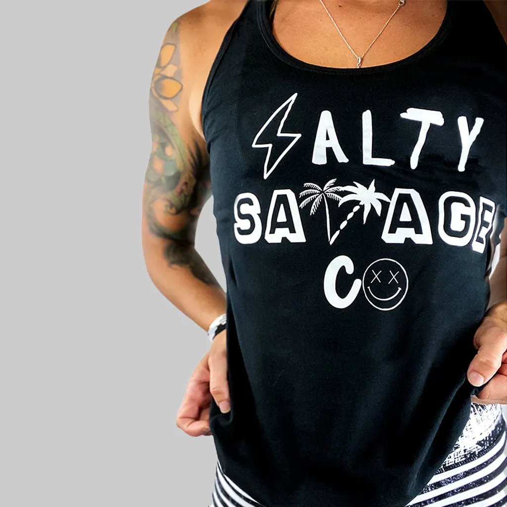 Ladies "90's Logo" Racerback Tank