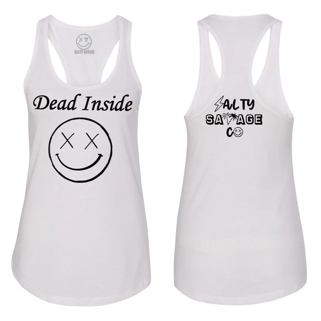 Ladies "Dead Inside" Racerback Tank