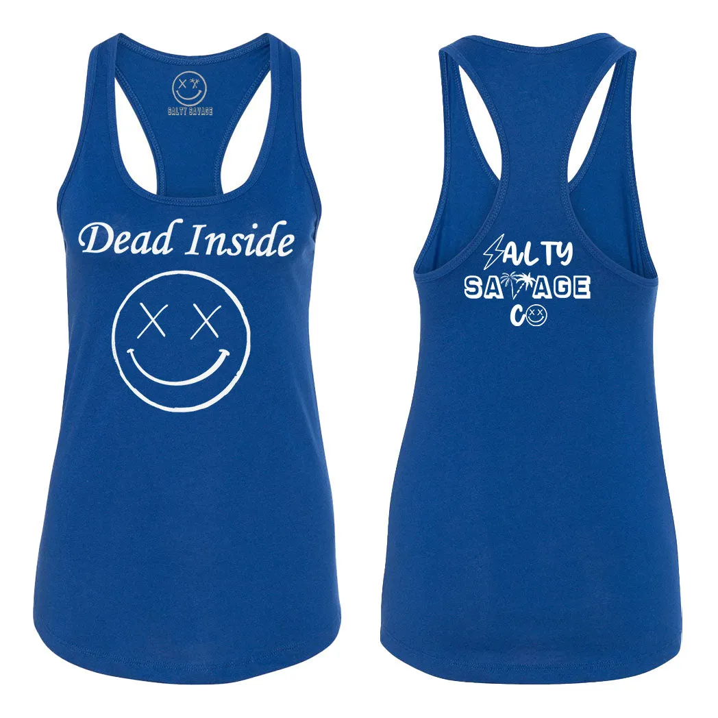 Ladies "Dead Inside" Racerback Tank