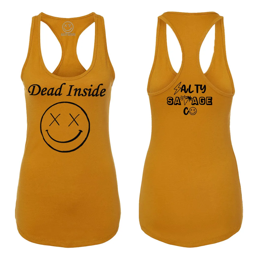 Ladies "Dead Inside" Racerback Tank