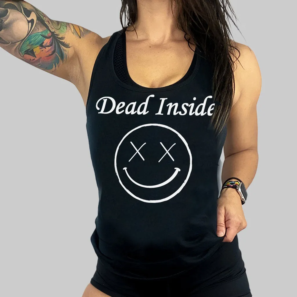 Ladies "Dead Inside" Racerback Tank