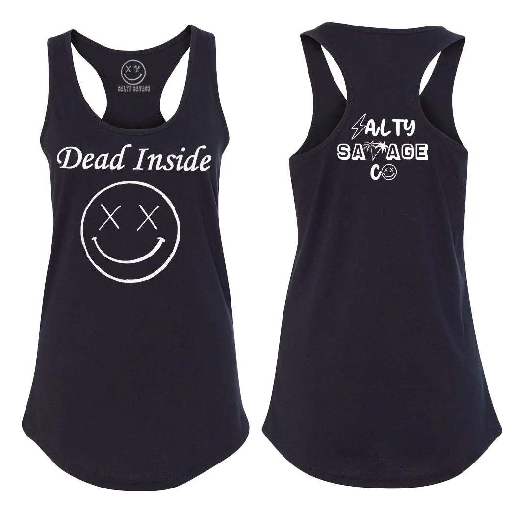 Ladies "Dead Inside" Racerback Tank