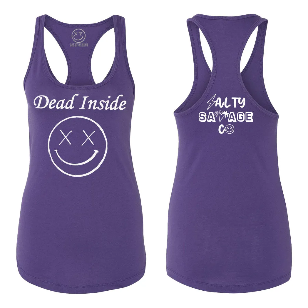 Ladies "Dead Inside" Racerback Tank