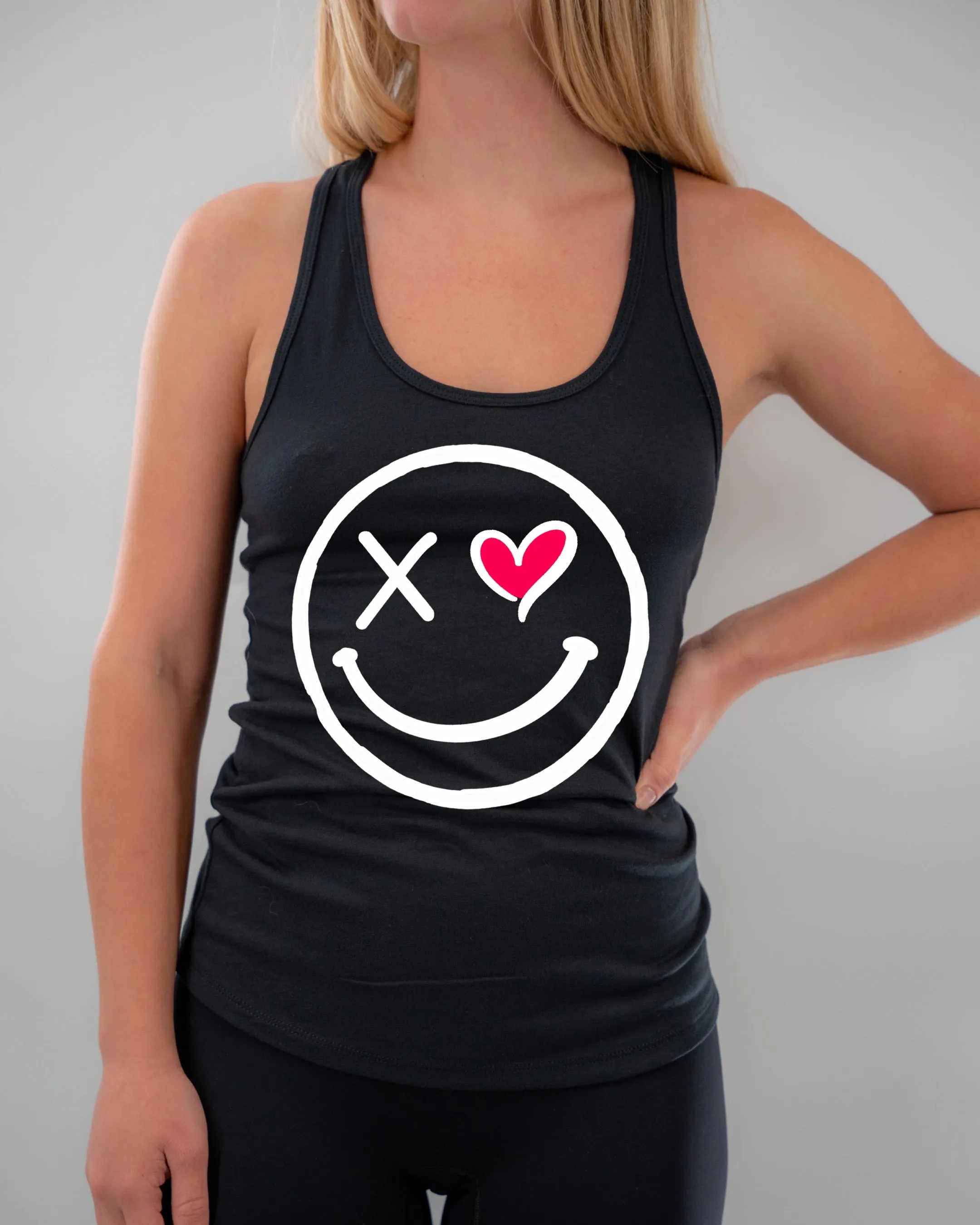 Ladies "Heart Eye" Racerback Tank | Valentine Edition |