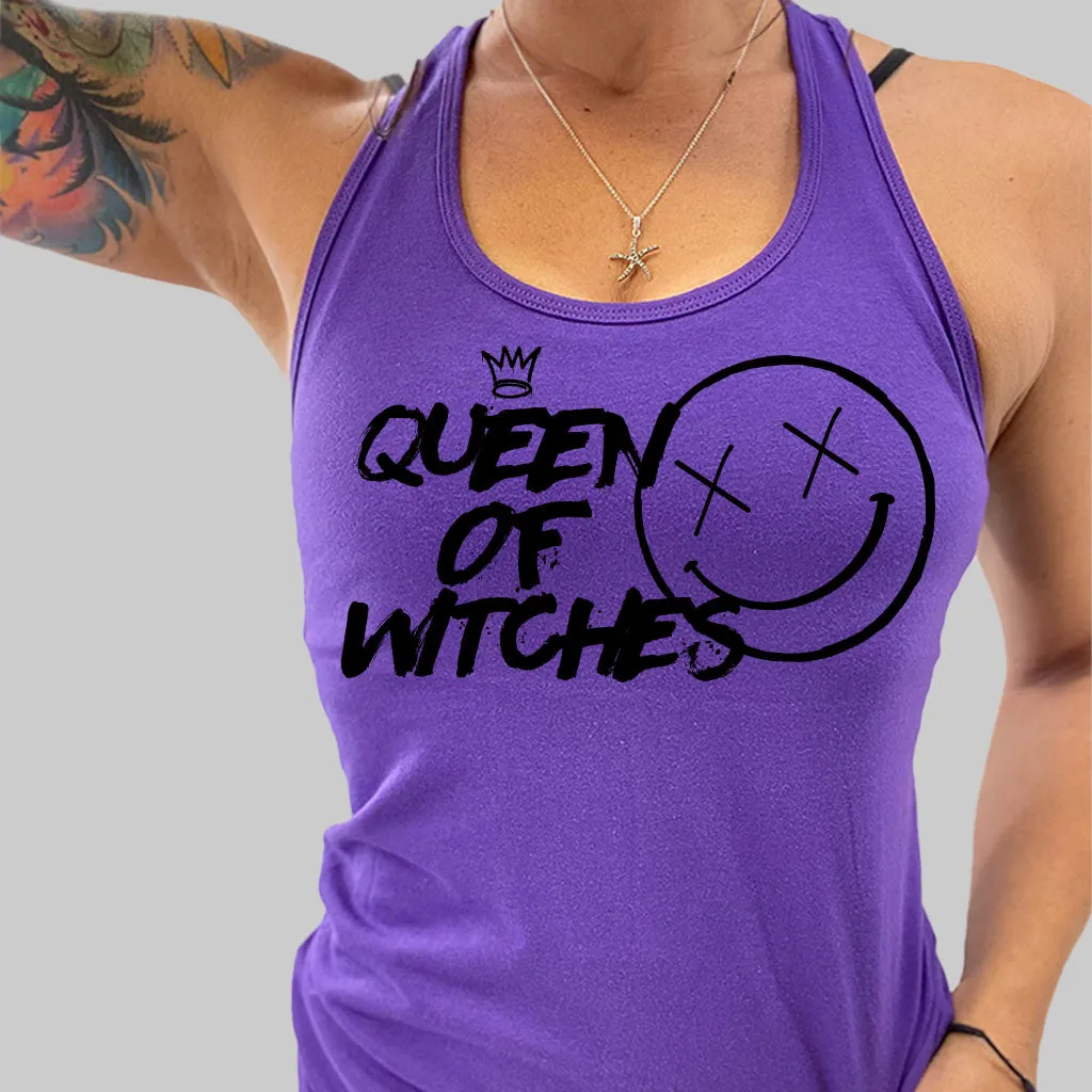 Ladies "Queen of Witches" Racerback Tank