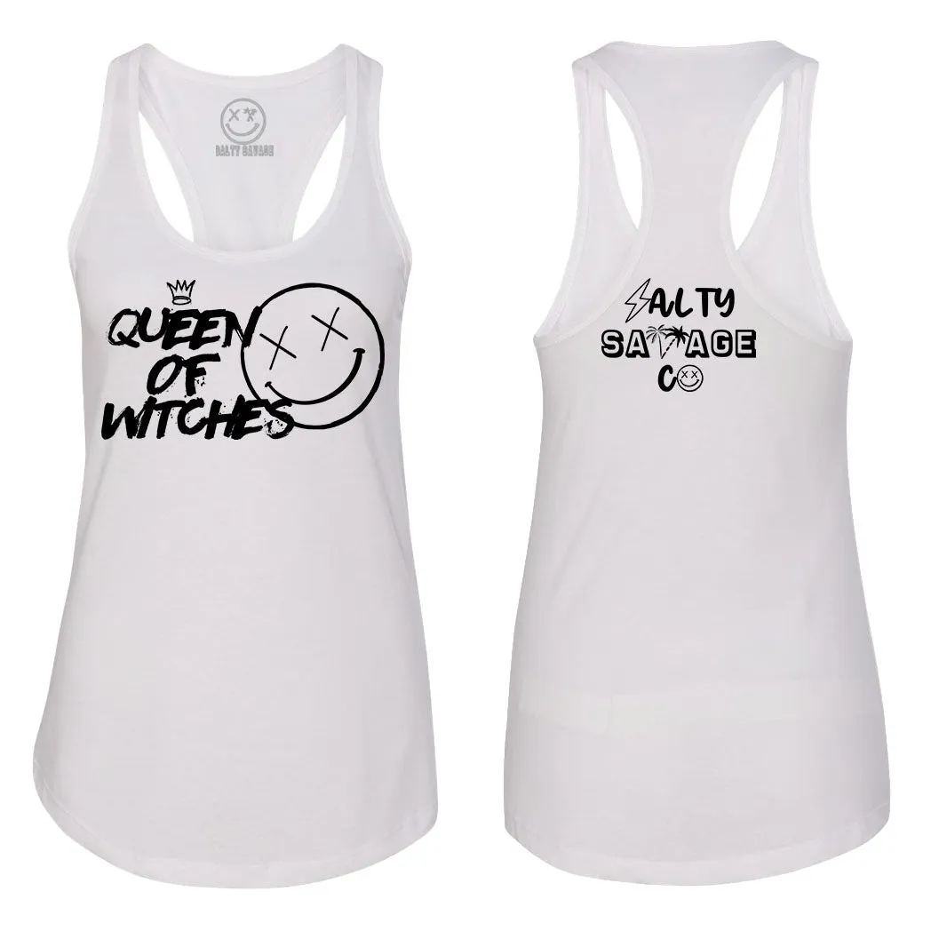 Ladies "Queen of Witches" Racerback Tank