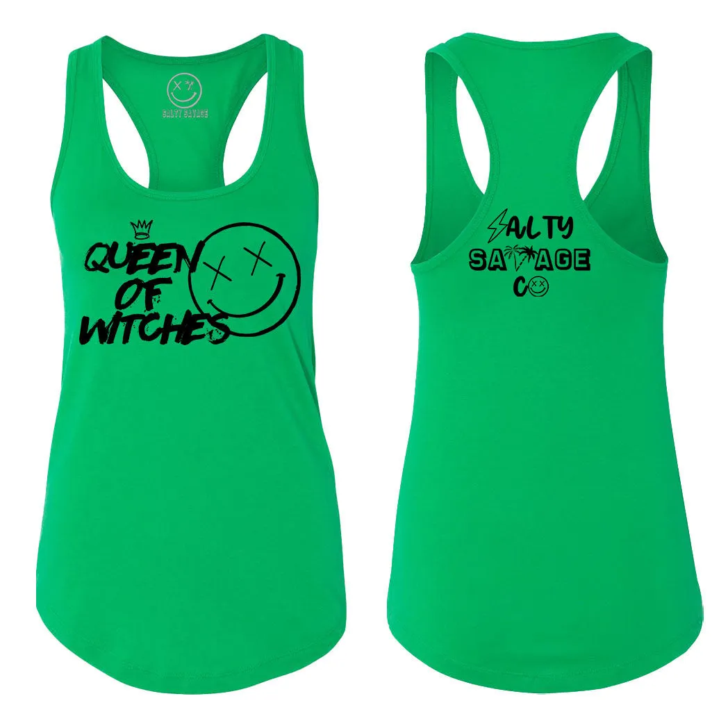 Ladies "Queen of Witches" Racerback Tank