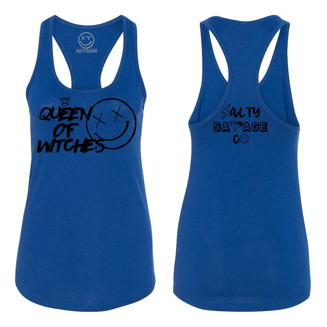 Ladies "Queen of Witches" Racerback Tank