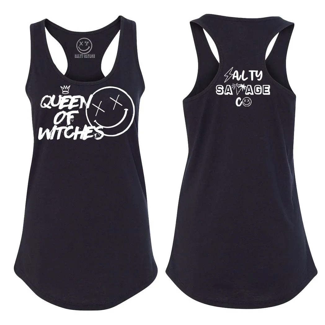 Ladies "Queen of Witches" Racerback Tank