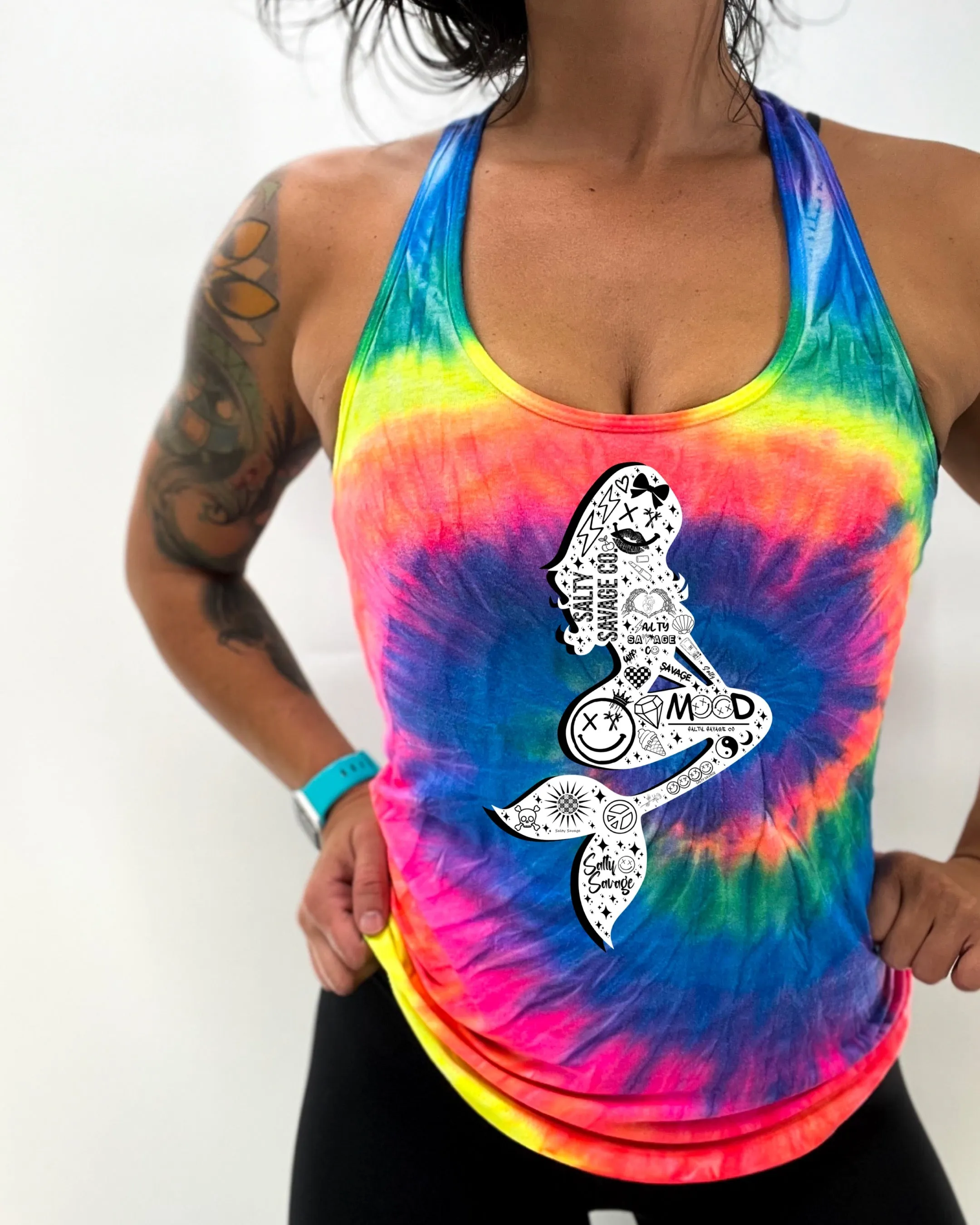 Ladies “Salty Siren” Racerback Tank