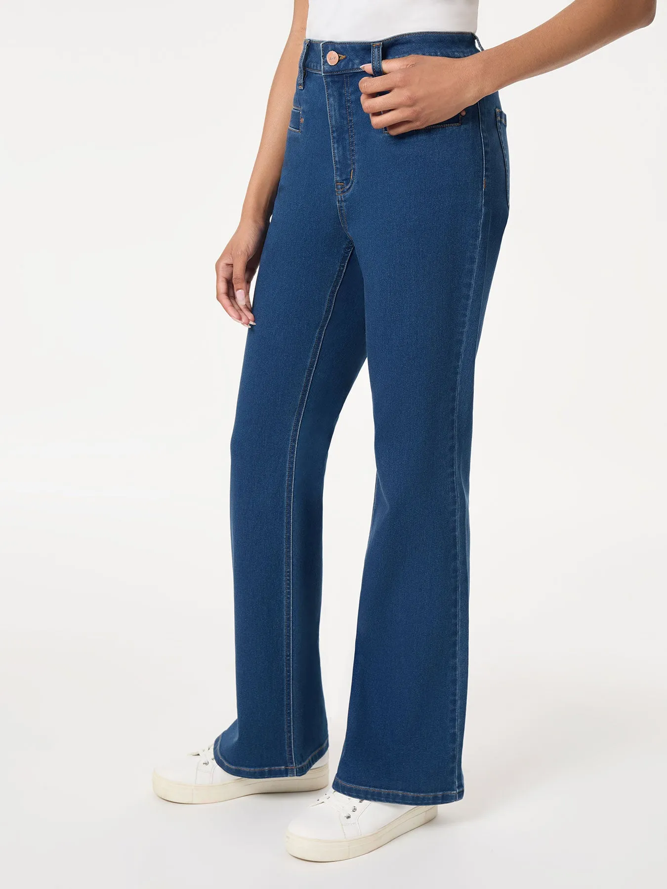 Lexington High Rise Flare Jeans, Phoenix Wash