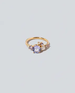 Luna Ring - Purple Sapphire