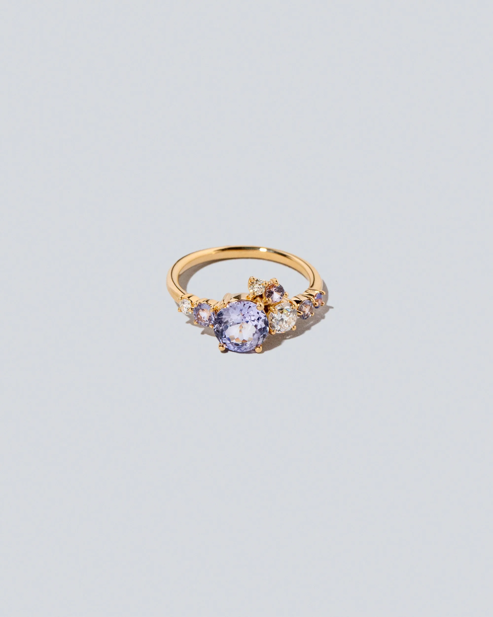 Luna Ring - Purple Sapphire