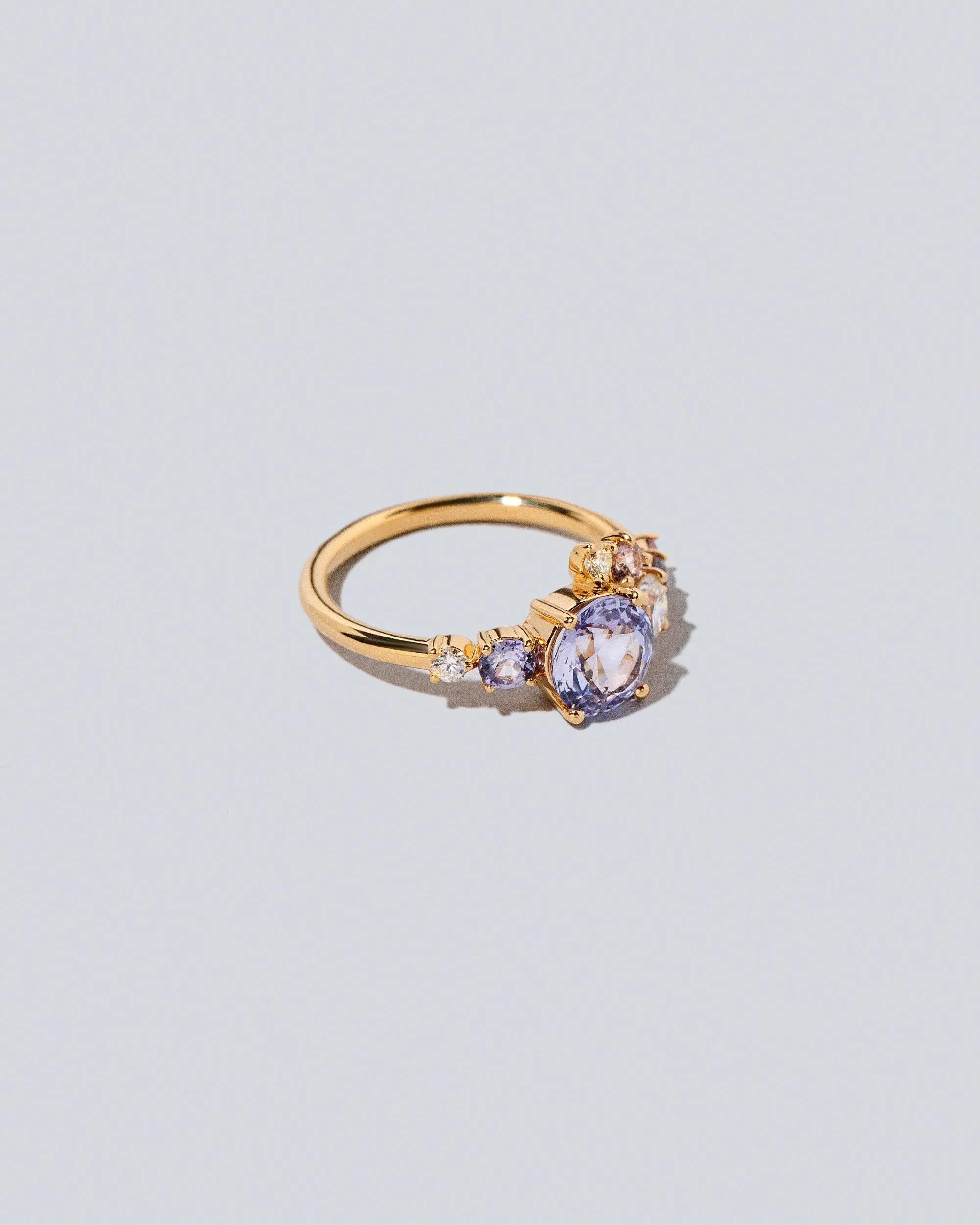 Luna Ring - Purple Sapphire