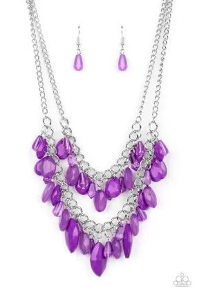 Midsummer Mixer Purple-Necklace