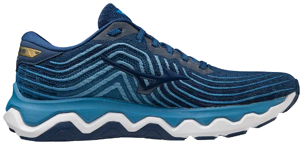 Mizuno Wave Horizon 6 (D Width) - Estate Blue (Mens)