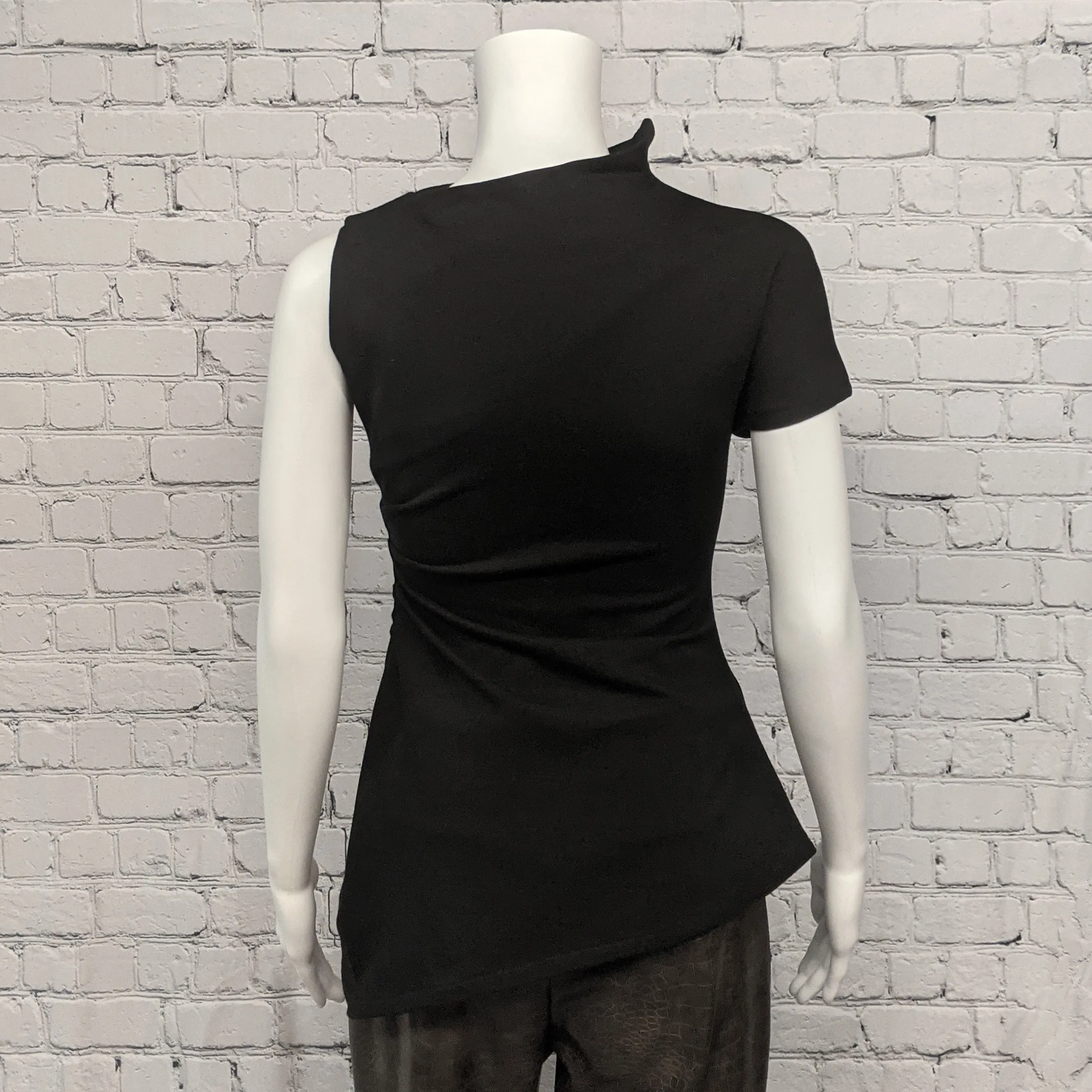 NEW! Abscission Top in Black by Kim Schalk