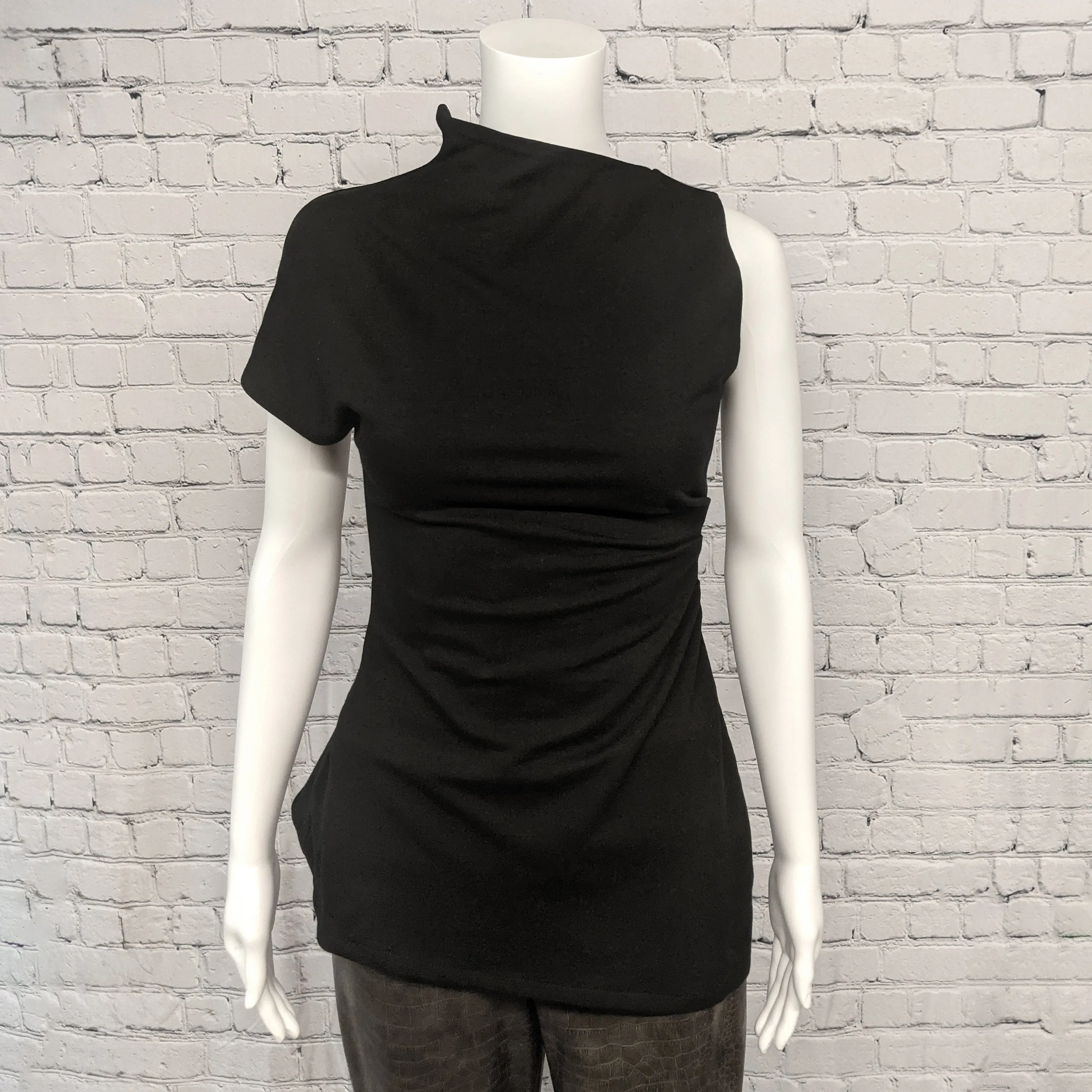 NEW! Abscission Top in Black by Kim Schalk